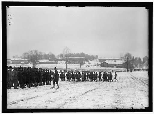 CAMP MEADE, MARYLAND. WINTER VIEWS