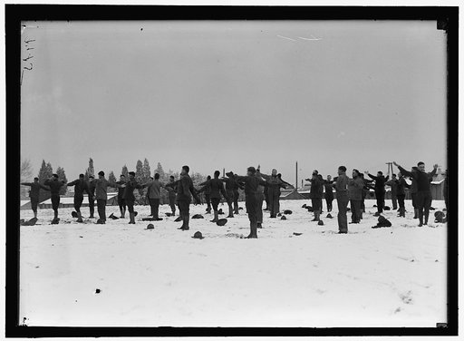 CAMP MEADE, MARYLAND. WINTER VIEWS