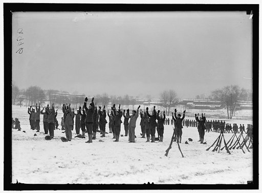 CAMP MEADE, MARYLAND. WINTER VIEWS