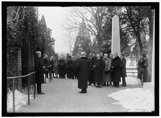 SERBIAN MISSION TO THE U.S. AT MOUNT VERNON, WITH SEC. LANSING