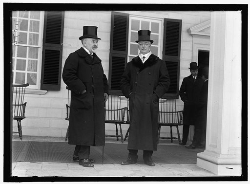 SERBIAN MISSION TO THE U.S. AT MOUNT VERNON, WITH SEC. LANSING