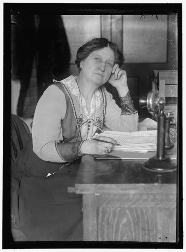 McCAM, MRS. MARTHA NELSON. AT DESK