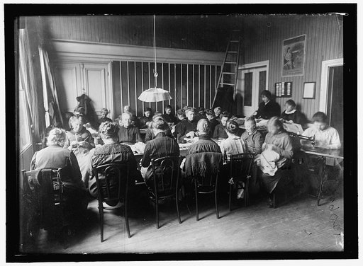 WOMAN SUFFRAGE PICKET PARADE