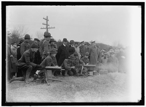 ARMY, U.S. MACHINE GUN TESTS