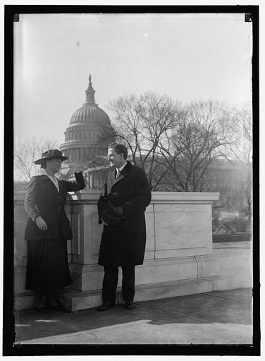 MARTIN, ANNE HENRIETTA, NATIONAL CHAIRMAN, NATIONAL WOMEN PARTY, 1926-. WITH SENATOR SHEPPARD