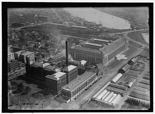 BUREAU OF ENGRAVING AND PRINTING FROM THE AIR