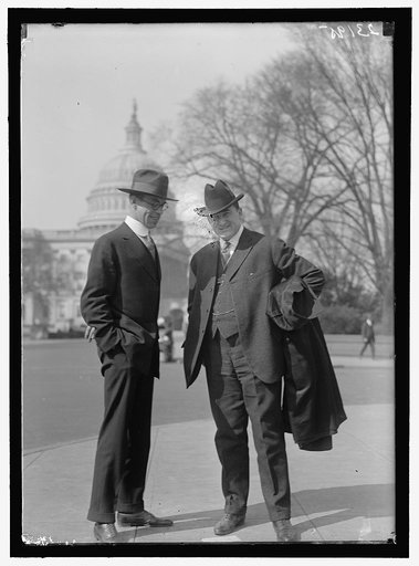 FERRIS, SCOTT, REP. FROM OKLAHOMA, 1907-1921. LEFT