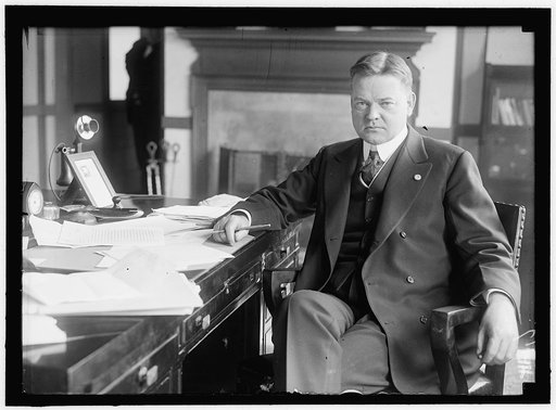 HOOVER, HERBERT C. HEAD OF FOOD ADM.; DIS. GEN. OF RELIEF, SUPR.; COUNCIL OF SUP. ANDRELIEF, ETC.; PRESIDENT OF THE UNITED STATES, 1929-1933