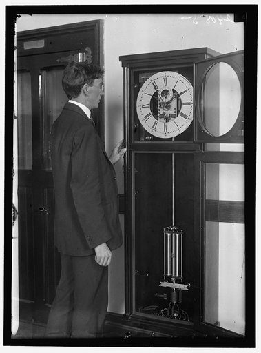 NAVAL OBSERVATORY. C.B. WATTS TURNING BACK THE CLOCK
