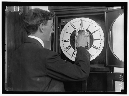 NAVAL OBSERVATORY. C.B. WATTS TURNING BACK THE CLOCK