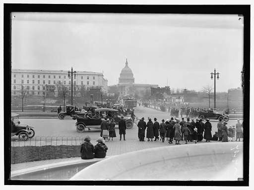 CAPITOL, U.S. VIEW FROM UNION STATION