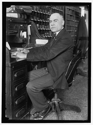 PAGE, WILLIAM TYLER. CLERK OF THE HOUSE. AUTHOR OF 'AMERICA'S CREED' IN CONTEST SPONSORED BY BALTIMORE BOARD OF TRADE
