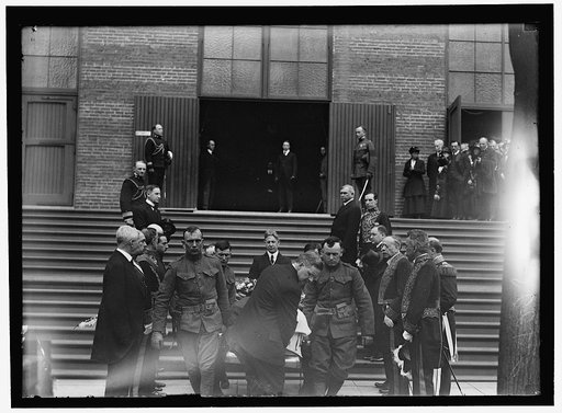 ALDUNATE, SANTIAGO. AMBASSADOR FROM CHILE. FUNERAL FLOOD, HENRY DeLaWARR, REP. FROM VIRGINIA, 1901-1921; GOODWIN, WILLIAM SHIELDS, REP. FROM ARKANSAS, 1911-1921