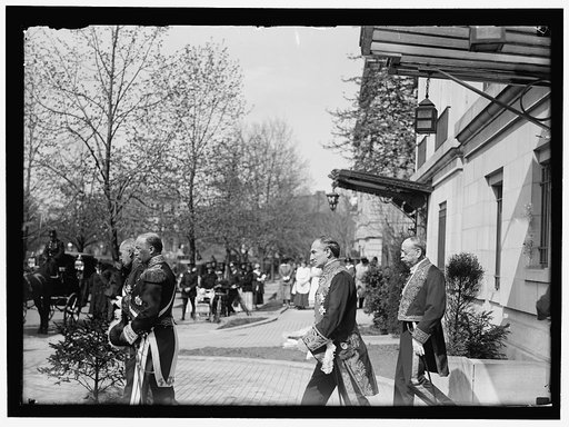 ALDUNATE, SANTIAGO. AMBASSADOR FROM CHILE. FUNERAL