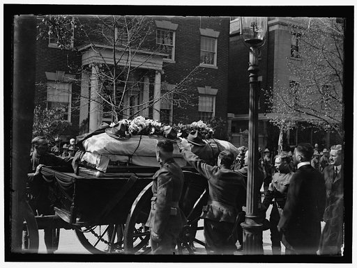 ALDUNATE, SANTIAGO. AMBASSADOR FROM CHILE. FUNERAL