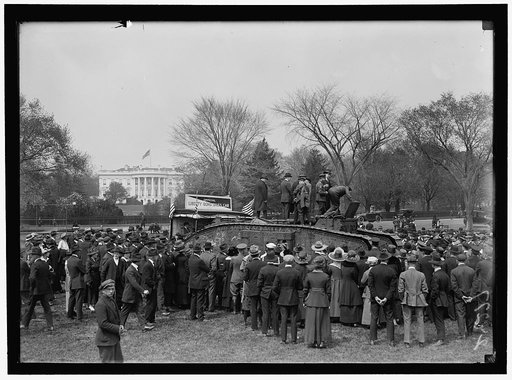 LIBERTY LOANS. OFFICIAL LIBERTY BOND CAR, AND TANK