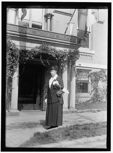 WOMAN SUFFRAGE HEADQUARTERS, NATIONAL WOMEN'S PARTY. MRS. COLVIN
