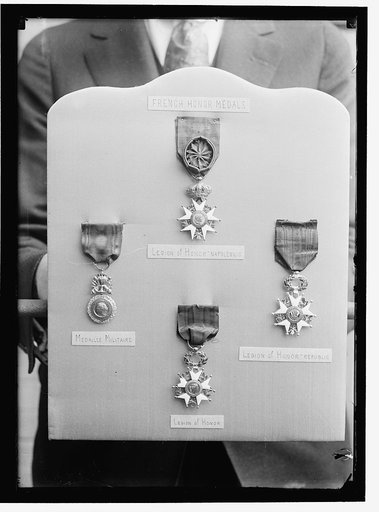 MEDALS, DECORATIONS, ETC., FRENCH MEDALS