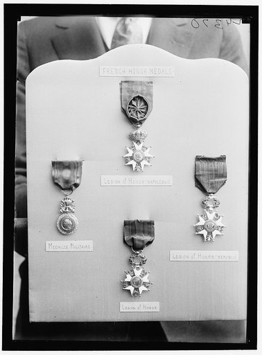 FRENCH MEDALS. CROSS OF THE LEGION OF HONOR, AND OTHER MEDALS
