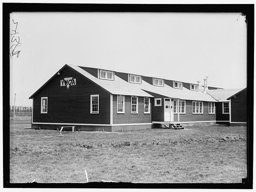YOUNG MEN'S CHRISTIAN ASSOCIATION, BUILDINGS AND ACTIVITIES IN TRAINING CAMPS