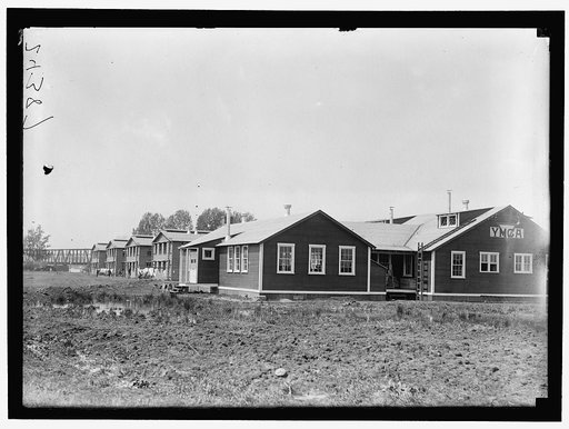 YOUNG MEN'S CHRISTIAN ASSOCIATION, BUILDINGS AND ACTIVITIES IN TRAINING CAMPS