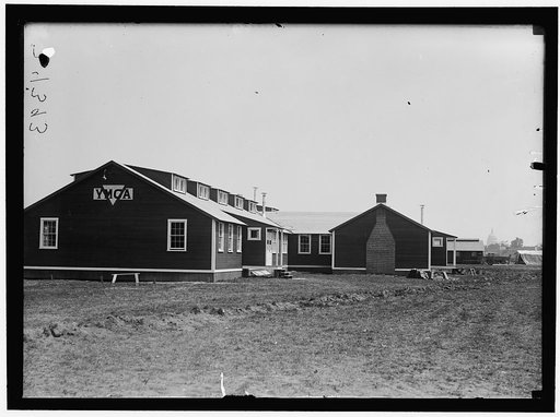 YOUNG MEN'S CHRISTIAN ASSOCIATION, BUILDINGS AND ACTIVITIES IN TRAINING CAMPS