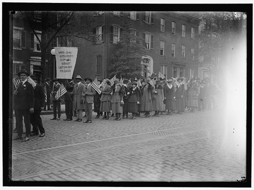 LIBERTY LOANS PARADE. HARRIS AND EWING EMPLOYEES