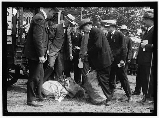 AIR MAIL. INAUGURATION OF SERVICE, POLO FIELD. PARK AVRO AND CURTISS PLANES