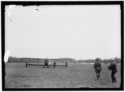 AIR MAIL. INAUGURATION OF SERVICE, POLO FIELD