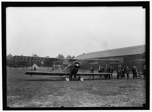 AIR MAIL. INAUGURATION OF SERVICE, POLO FIELD. OTHER CURTISS PLANES