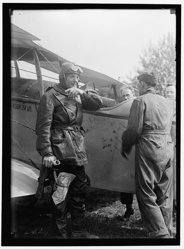 FLEET, R.H., MAJOR, U.S.A. AVIATOR. AIR MAIL