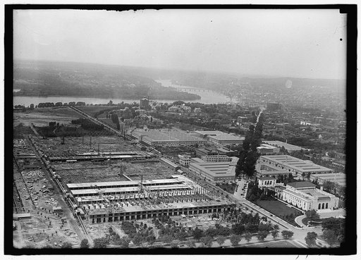 Aerial view, Washington, D.C.