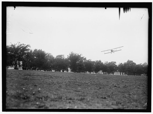 AIR MAIL. INAUGURATION OF SERVICE, POLO FIELD