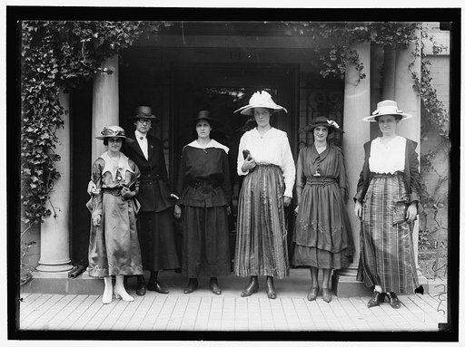 WOMAN SUFFRAGE GROUP