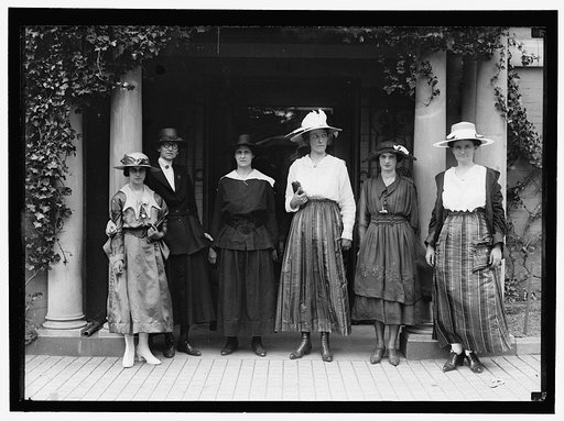 WOMAN SUFFRAGE GROUP