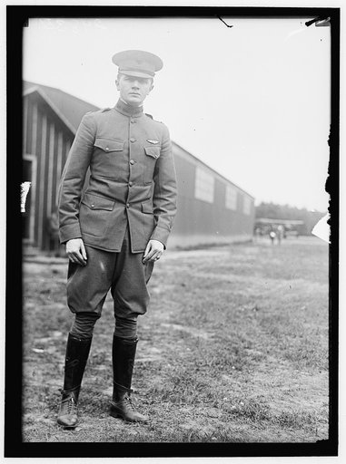 AVIATION, ARMY CAPT. CHARLES WIEDERBACH, U.S.A., HIS NAME LATER CHANGED TO WILLOUGHBY