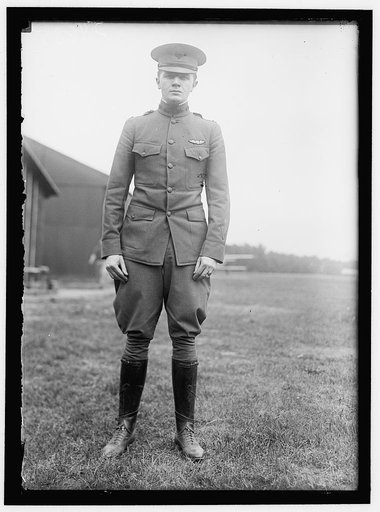 AVIATION, ARMY CAPT. CHARLES WIEDERBACH, U.S.A., HIS NAME LATER CHANGED TO WILLOUGHBY