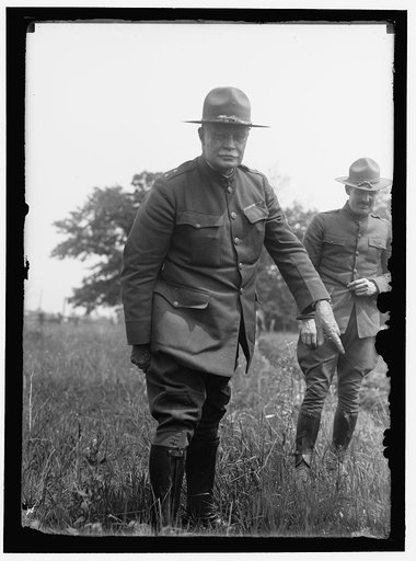 CAMP DIX #1. GEN. HUGH L. SCOTT AT CAMP DIX