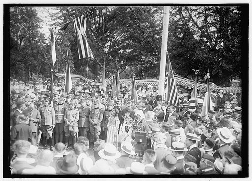 FOURTH OF JULY. FOREIGN SOLDIERS