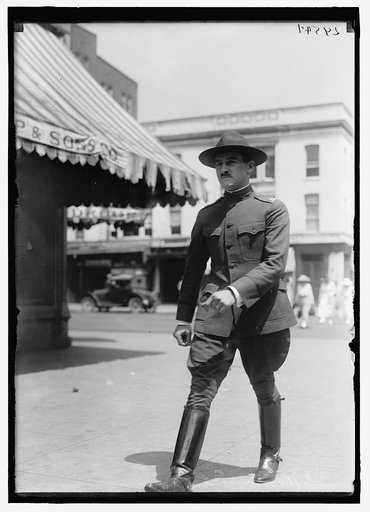 AIR MAIL. INAUGURATION OF SERVICE, POLO FIELD. CAPT. LIPSNER. SNAP