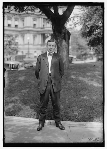 CLOSE, GILBERT E. SECRETARY TO PRESIDENT WILSON