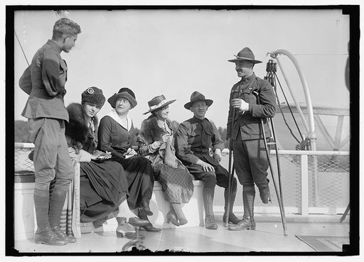 NAVY LEAGUE OF THE U.S. EXCURSION FOR WALTER REED HOSPITAL PATIENTS