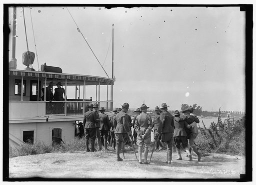 NAVY LEAGUE OF THE U.S. EXCURSION FOR WALTER REED HOSPITAL PATIENTS