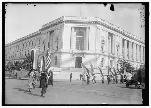 WOMAN SUFFRAGE. ARRESTS