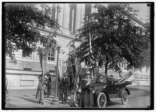 WOMAN SUFFRAGE. ARRESTS