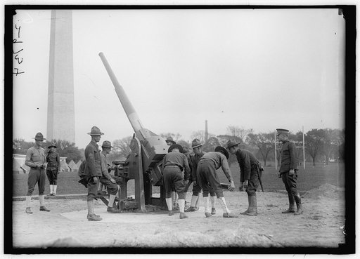 ARMY, U.S. MOTORIZED ANTI-AIRCRAFT GUN