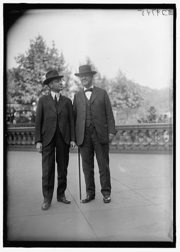 BAKER, NEWTON DIEHL. SECRETARY OF WAR, 1916-1921. WITH SEC. DANIELS