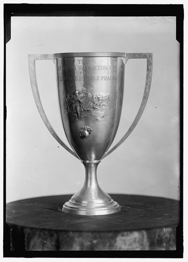 MARINE CORPS, U.S.N. THE FRANKLIN WHARTON CUP FOR EXCELLENCE IN RIFLE PRACTICE