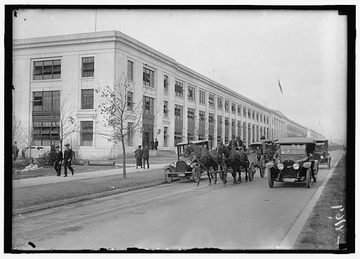NAVY DEPARTMENT, U.S. NAVY BUILDING, 17TH AND B STREETS, N.W.