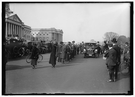 CAPITOL, U.S. VISITORS, ETC. CROWD